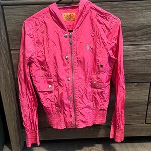 Vintage Juicy Couture Windbreaker Jacket size Small